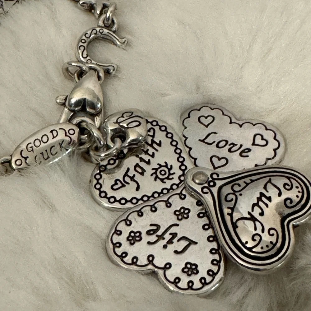 BRIGHTON Lucky Clover Bracelet Ladybug Horse Shoe Shooting Star Good Luck New - Picture 10 of 17